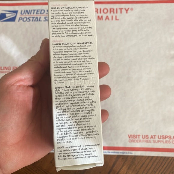 Korres Pomegranate Resurfacing Mask 2.54oz NIB - Picture 2 of 5